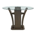 thumbnail image 3 of Picket House Furnishings Simms Round Counter Height Dining Table in Walnut, 3 of 8