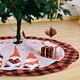 thumbnail image 4 of Falda de árbol de Navidad con copos de nieve, tapete navideño, adorno para decorar fiestas de Halloween, 4 of 5