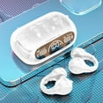 thumbnail image 4 of ToyKingdee Wireless Ear Clip Skeleton Conduction Headphones, Open Ear Headphones, Bluetooth 5.3 Headphones with IPX4 Waterproof, Air Conduction Sport Earbuds for Workouts Running Cycling, 4 of 7