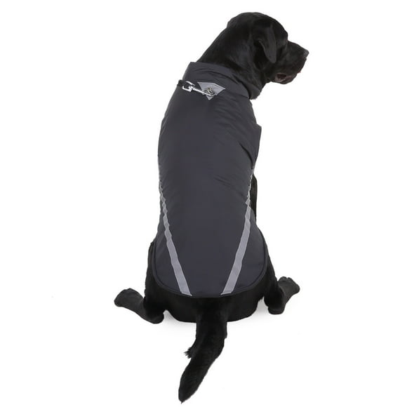 SIfdSeng Dog Hoodie for Small Dogs Winter Large Dog Reflective Jacket Hook and Loop Adjustable Cotton Pet Clothing Pet Clothes for Small Dogs Boy Dog Hoodie for Large Dogs Boy