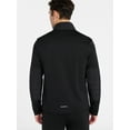 thumbnail image 4 of Athletic Works Men's and Big Men's Full Zip Mock Neck Hybrid Jacket, Size S-3XL, 4 of 6
