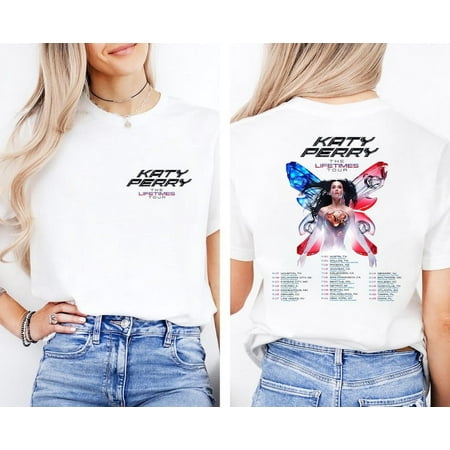 Katy Perry The Lifetime Tour 2025 Shirt, Katy Perry 2025 Concert, Katy Perry Fan Gift, Katy Perry Merch, Katy Perry Graphic Shirt, Katy Tee