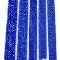 thumbnail image 2 of Electroplate Glass Beads Strands Half Rainbow Plated Faceted Rondelle Medium Blue 2.3~2.7x2mm Hole: 0.4mm 144~150pcs/strand 28~29cm, 2 of 3
