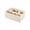 02_Office Stationery Storage Box Beige, variant on Pen Holder Desk Stationery Storage Box, Multifunctional Organizer with Handle, Portable Compartment Caddy for Office Home by PALIFEUR
