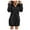 Black##1, variant on jsaierl Womens Onesies Fluffy Fleece Jumpsuits Sleepwear Plus Size Hood Sets Pajamas for Adult Winter Warm Pajamas Homewear Christmas Pajamas