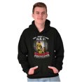 thumbnail image 3 of Best Kind Of Dad Raises a Firefighter Men's Big & Tall Graphic Hoodie Brisco Brands 2X, 3 of 5