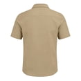 thumbnail image 5 of Trgacdwlo S-5XL Light Green Mens Button Down Shirt Collared Short Sleeve Men's Dress Shirts Big and Tall Summer Vacation Business Casual Shirts for Men, 5 of 7