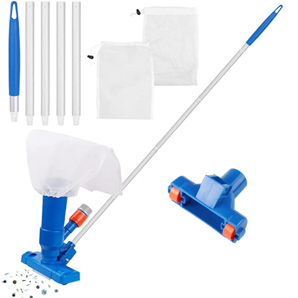 Pool Vacuum Cleaner with Brush Portable Mini Vacuum Cleaner Pool