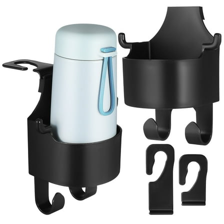 WSTEER 2 Pcs Car Cup Holders Back Seat Cup Holder Headrest Cup Holder Drink Holder For Car Organizer Car Accessories