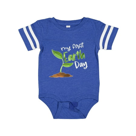 

Inktastic My 1st Earth Day Sprouting Plant Gift Baby Boy or Baby Girl Bodysuit