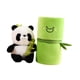 thumbnail image 1 of Panda de tubo de bambú, encantadora figura de panda, animal de peluche, suave, amigable, cómoda muñeca de peluche, juguetes, almohada de felpa de pand sosteniendo bambú, 1 of 8