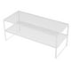 thumbnail image 3 of Soporte para monitor de computadora, soporte estable para teléfono, soporte extraíble para computadora portátil, portátil para 2 capas blanco, 3 of 9