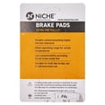 thumbnail image 2 of Niche Front Brake Pad Set for Triumph Daytona 675 Semi-Metallic Motorcycle 519-KPA2454D, 2 of 5