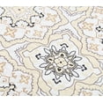 thumbnail image 5 of Hannah Linen Queen Quilt Set - Microfiber 4 Piece Quilt with 1 Shams and 2 Decorative Pillow (Queen, Taupe Greyson), 5 of 9