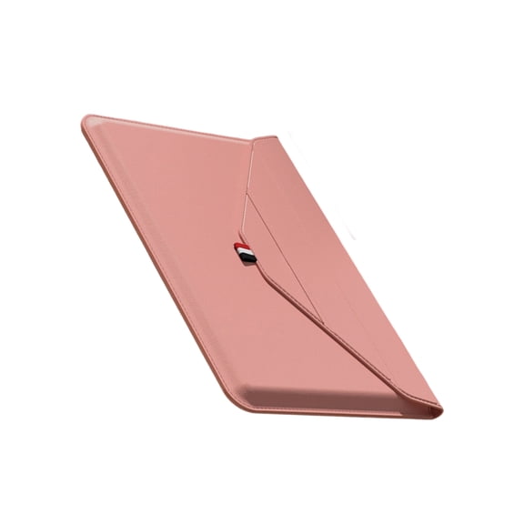 Leather Laptop Sleeve with Stand, Portable Protective Case for Notebook Computers Travel