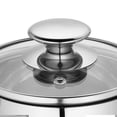 thumbnail image 3 of Küchenprofi Mini Stockpot with Glass Lid Stainless Steel 0.7 Quart, 3 of 3