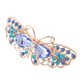 thumbnail image 1 of Horquillas de mariposa Yuyangstore Pasadores de pelo Clips brillantes Azul, 1 of 8