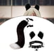 thumbnail image 3 of Set de Disfraz Macarena 4 Piezas Ears Hair Clips & Tail Cosplay Negro, 3 of 7