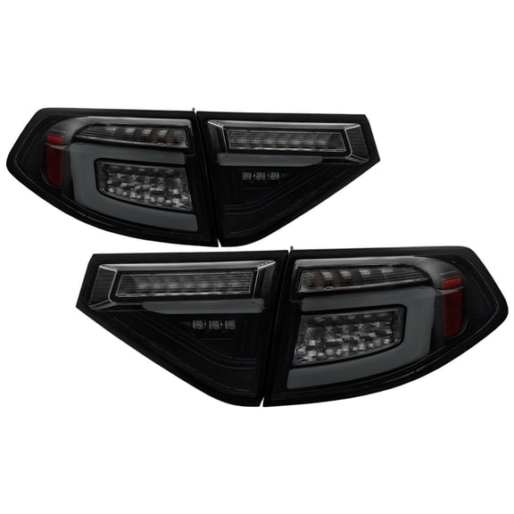 Spyder 08-14 Subara Impreza WRX Hatchback LED Tail Lights Seq Signal Blk Smoke ALT-YD-SI085D-SEQ-BSM Fits select: 2008-2011 SUBARU IMPREZA, 2013-2014 SUBARU IMPREZA SE