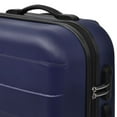 thumbnail image 3 of vidaXL 3 Piece Hardcase Trolley Set Blue, 3 of 20