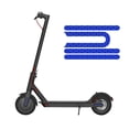thumbnail image 4 of Yuarrent 4 piezas, tira reflectante, accesorios para patinete, calcomanía autoadhesiva a prueba de polvo, pegatina para bicicleta, tiras de Patinetes eléctricos Azul, 4 of 6
