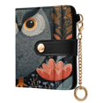 thumbnail image 2 of Small Wallet For Women Bifold Leather Pocket Coin Credit Card Holder With RFID Blocking A Owl, 2 of 6
