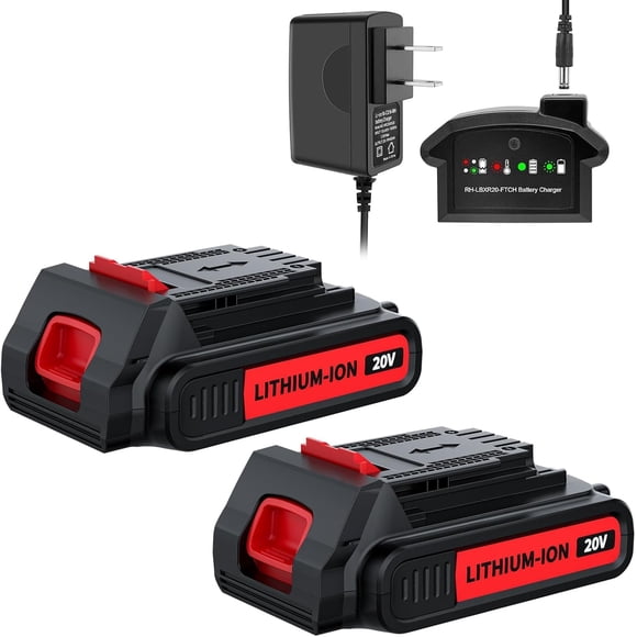 Batería Recargable Bonacell 20V 3.8Ah con Cargador para Black & Decker