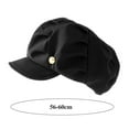 thumbnail image 5 of Newsboy Cap Adjustable Visor Beret Soft Cabbie Hat Octagonal Cap, 5 of 8