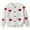 C-White156, variant on JIAYUE Tops for Boys Girls Knit Cardigan Heart Pattern Round Neck Button Front For Kids Cute Spring Wear