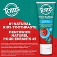 thumbnail image 2 of Tom’s of Maine Silly Strawberry Fluoride Free Kids Toothpaste, 90mL, 2 of 5