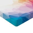 thumbnail image 2 of Ambesonne Abstract Art Fitted Sheet, Gymnastics Girl, Full Size, Multicolor, 2 of 3