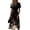 Light pink, variant on Minjewel Ladies Floral Casual Fashionable Short Sleeve V-Neck Dress for Spring Summer Women's Daily Casual Wear,Beige,M