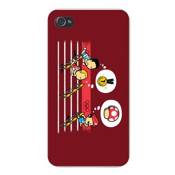 Apple iPhone Custom Case 4 4S White Plastic Snap On - Apple iPhone Custom Case 4 4S White Plastic Snap On -