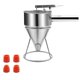 thumbnail image 1 of Pancake Batter Dispenser Stainless Steel 1200ml Capacity For Baking Cupcakes And Funnel Cakes Cake Batter Dispenser, 1 of 5