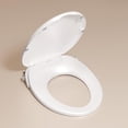 thumbnail image 4 of Non-Electric Bidet Toilet Seat | Sleek Elongated Design  Quick-Release for Easy Cleaning | DuoFlow Front &; Rear Wash  Soft-Close Lid  Comfy Seat  DIY Install  Bamboo Knob, 4 of 6