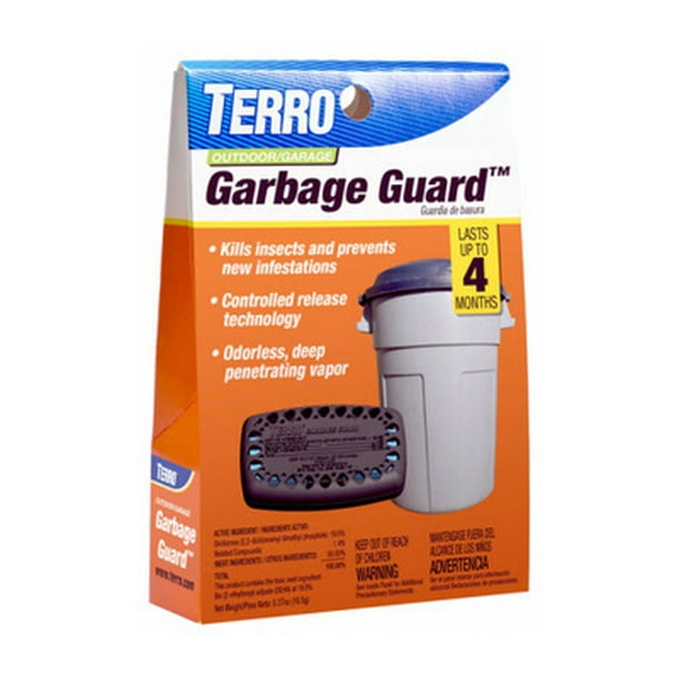 New Terro T800 Trash Can Insect Killer, Solid, Mild Chemical, Blue