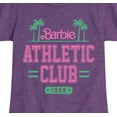 thumbnail image 3 of Barbie - Barbie Athletic Club - Girls Fitted Short Sleeve Graphic T-Shirt, 3 of 5