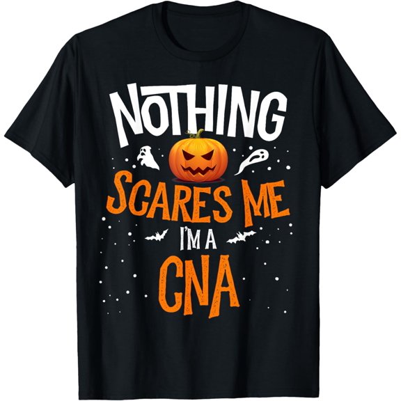 Matching You Cannot Scare Me I'm A CNA Nurses Halloween T-Shirt