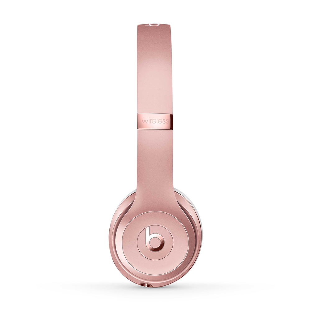 Beats Solo3 Wireless On-Ear Headphones with Apple W1 Headphone Chip, Rose  Gold, MX442LL/A