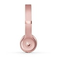 Beats Solo3 Wireless On-Ear Headphones with Apple W1 Headphone Chip, Rose Gold, MX442LL/A - image 9 of 11