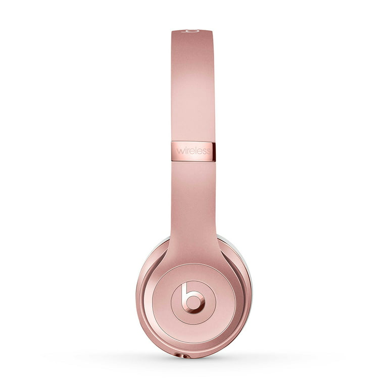 Melbourne Anoi her Beats Solo3 Wireless On-Ear Headphones with Apple W1 Headphone Chip, Rose  Gold, MX442LL/A - Walmart.com