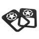 thumbnail image 1 of Taillight Rear Lamp Cover Guard Protector National Flag Style Fits for Wrangler JK 07-18, 1 of 3