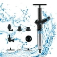 thumbnail image 2 of Meitianfacai Toilet Plunger,High Pressure Drain Plumb Plunger and Air Drain Blaster Kit,Stainless Steel Plungers for Bathroom/Floor Drain/Shower/Kitchen/Sink/Bathtub/Clogged Pipe, 2 of 5
