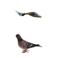 thumbnail image 1 of 2x artesanía emplumada modelo de pájaros artificiales realistas decoración para hogar, 1 of 5
