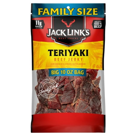 Jack Link's Beef Jerky, Teriyaki, 10oz