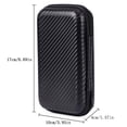 thumbnail image 4 of SharkTRUE EVA Storage Bag For R35S/R36S Handheld Game Console, Black Carbon Fiber Texture, 4 of 6