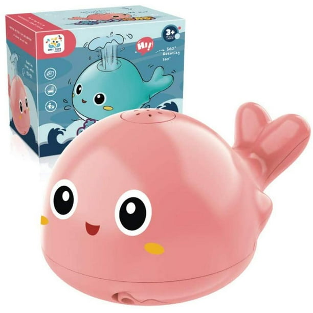 Juguete De Baño Para Bebé, Ballena Bonita, Juguete De Pulverización De Agua De Inducción Automática, Juguete Para Bañera Para Bebés Y Niños Inevent FN007112-02