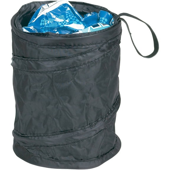 Hopkins Pop-Up Trash Can, Black
