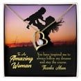 thumbnail image 4 of To Mom Follow my Dreams Forever Necklace w Message Card, 4 of 20