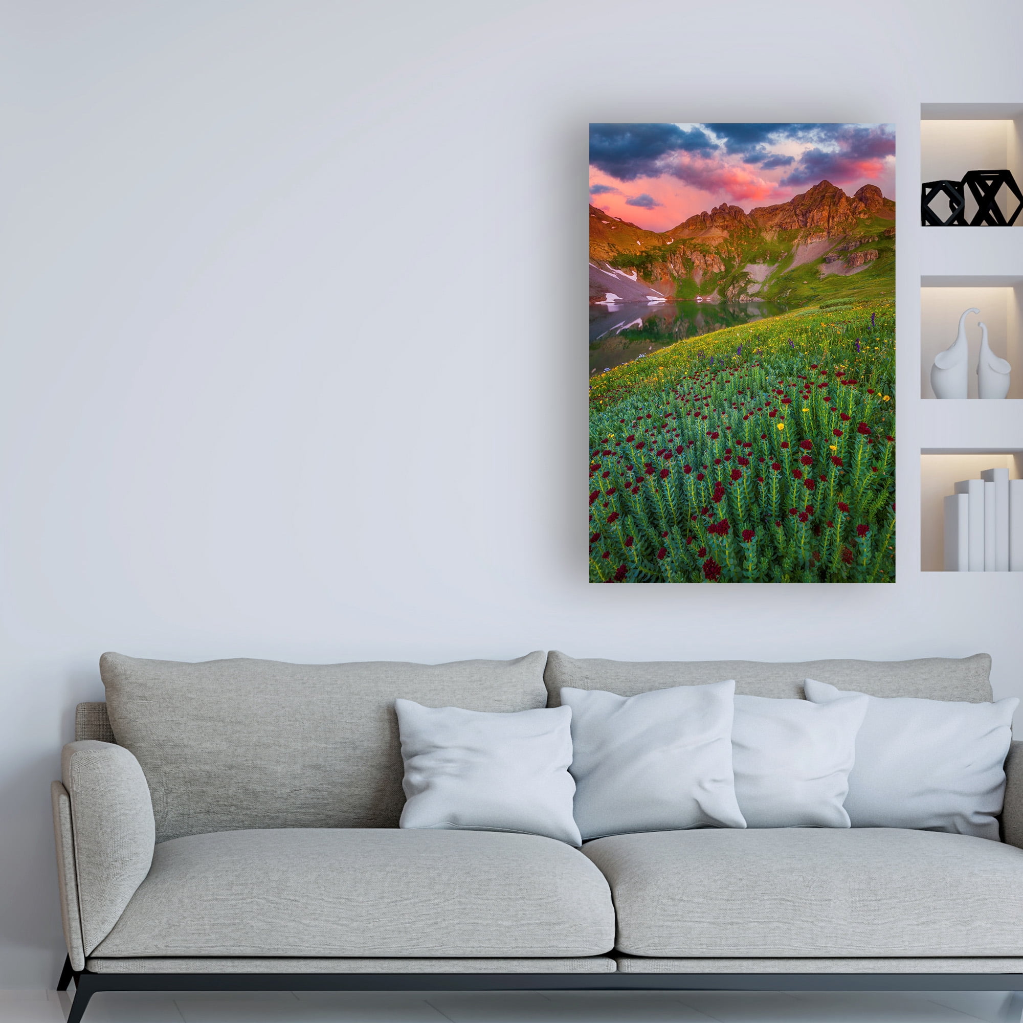 Trademark Fine Art 'San Juan Sunrise copy' Canvas Art by Darren White Photography